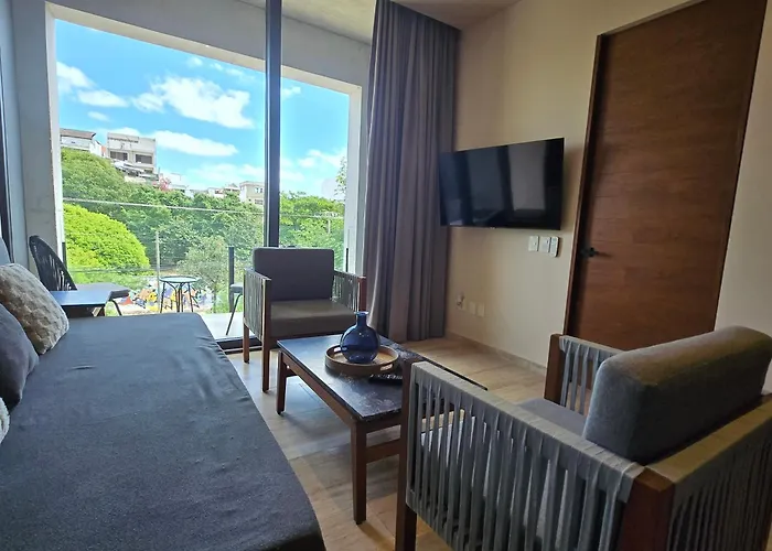 Apartamento Depto 2br-3ba Playa - Estilo - Confort Total