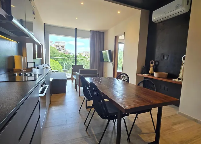 Apartamento Depto 2br-3ba Playa - Estilo - Confort Total *