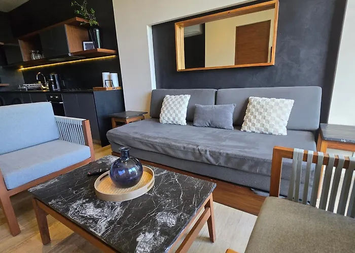 Depto 2br-3ba Playa - Estilo - Confort Total Apartamento *