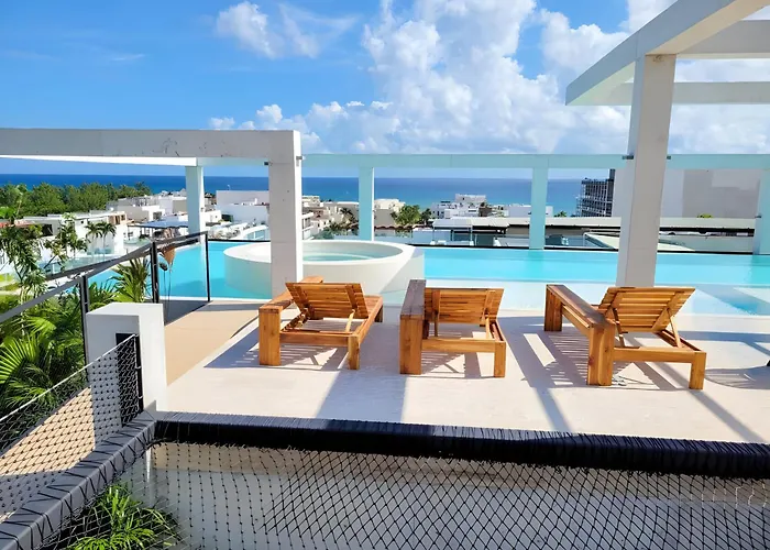 Depto 2br-3ba Playa - Estilo - Confort Total Playa del Carmen